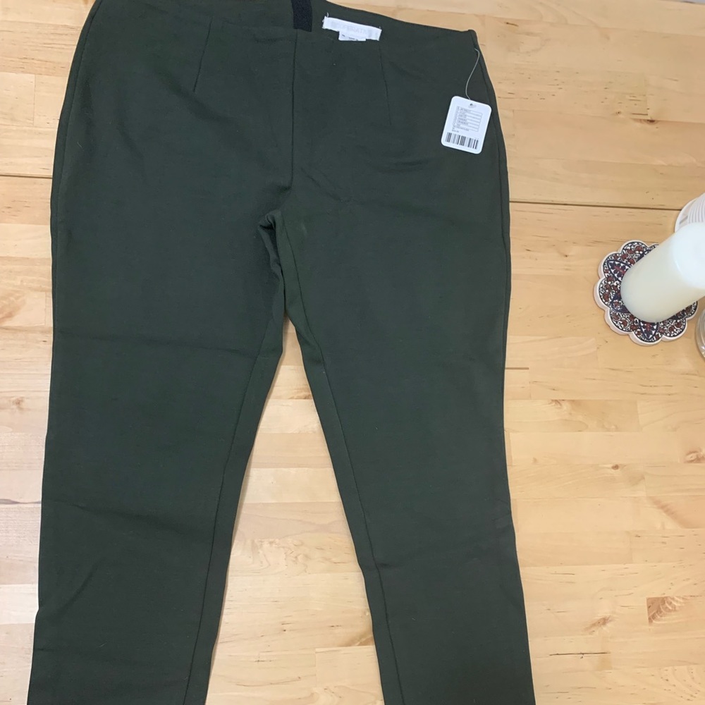 Olive green pants